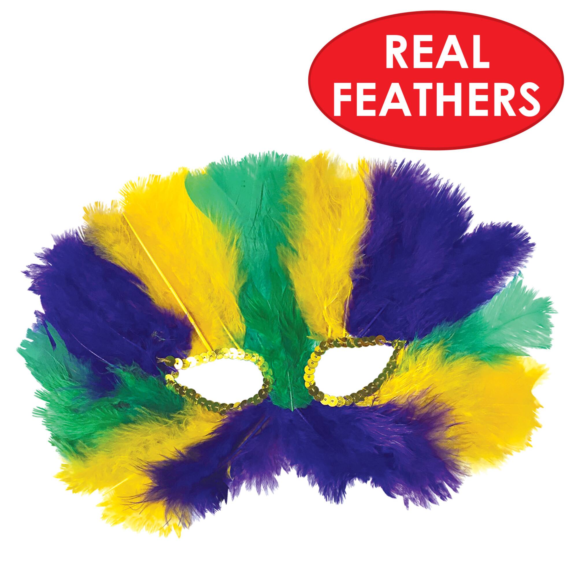 Beistle Mardi Gras Masks, 4ct.